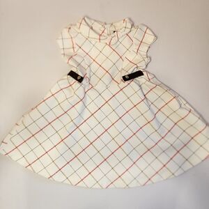 Janie and Jack Girl's Dress Equestrian Design 12-18 months